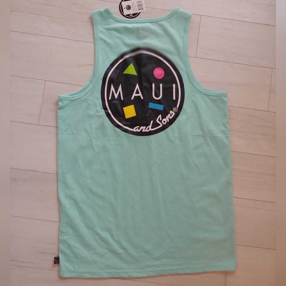 MAUI and Sons NEW Classic Cookie Logo Tank Top - Picture 4 of 8